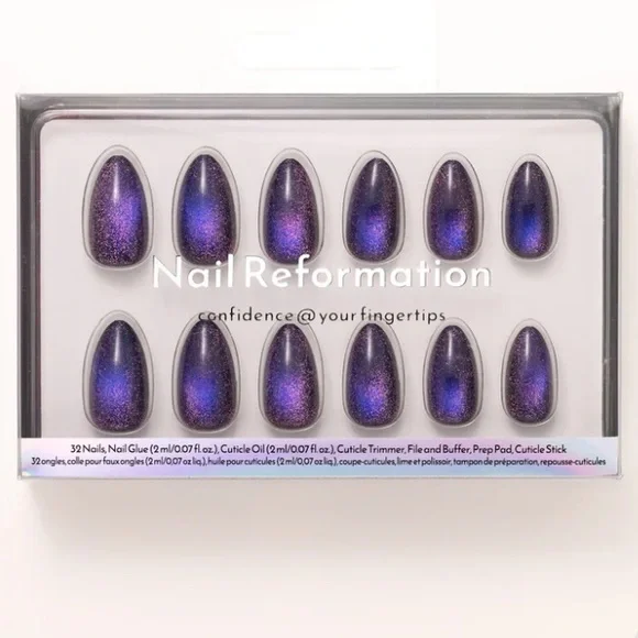 Nail Reformation Dark Star Press-On Nails - Picture 1 of 5
